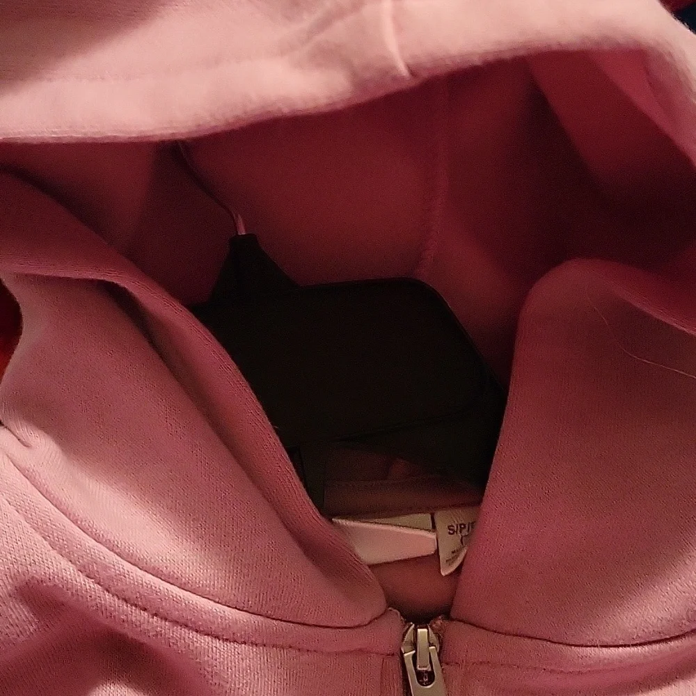 NWT: Roxy Girl's Fleece Zipper Hoodie - Picture 13 of 13